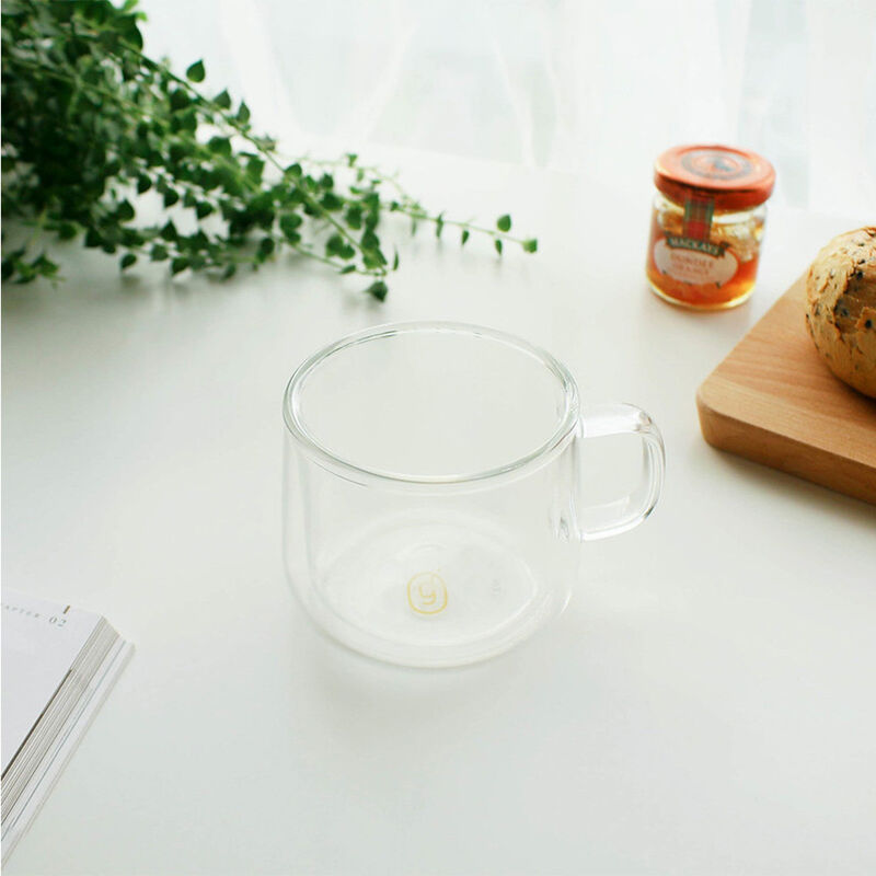 CO雙層把手玻璃杯-180ml, , hi-res image number null